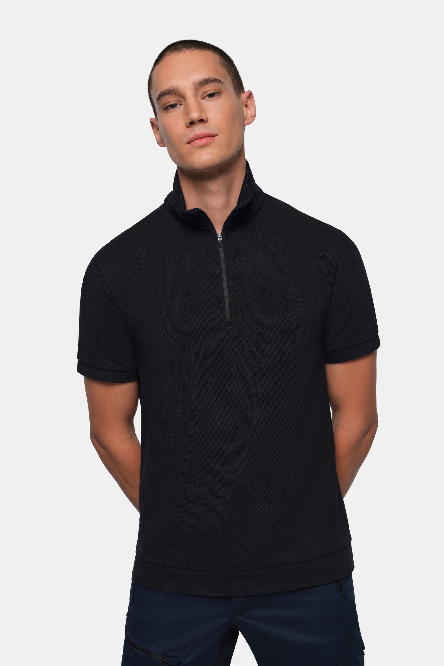 HAKRO Zip-Shirt Piqué MIKRALINAR® ECO