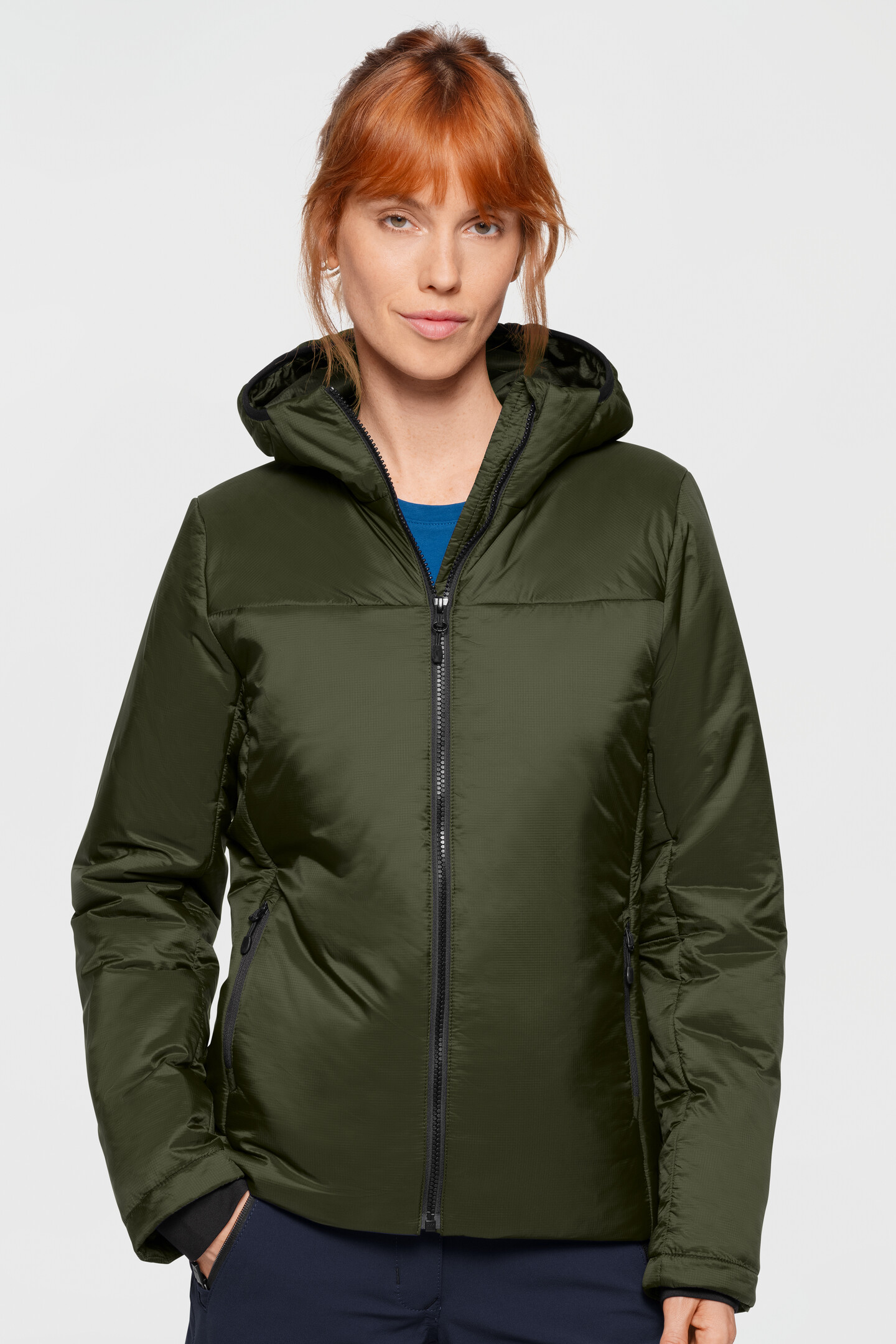 HAKRO Kapuzen-Thermo-Loftjacke Damen